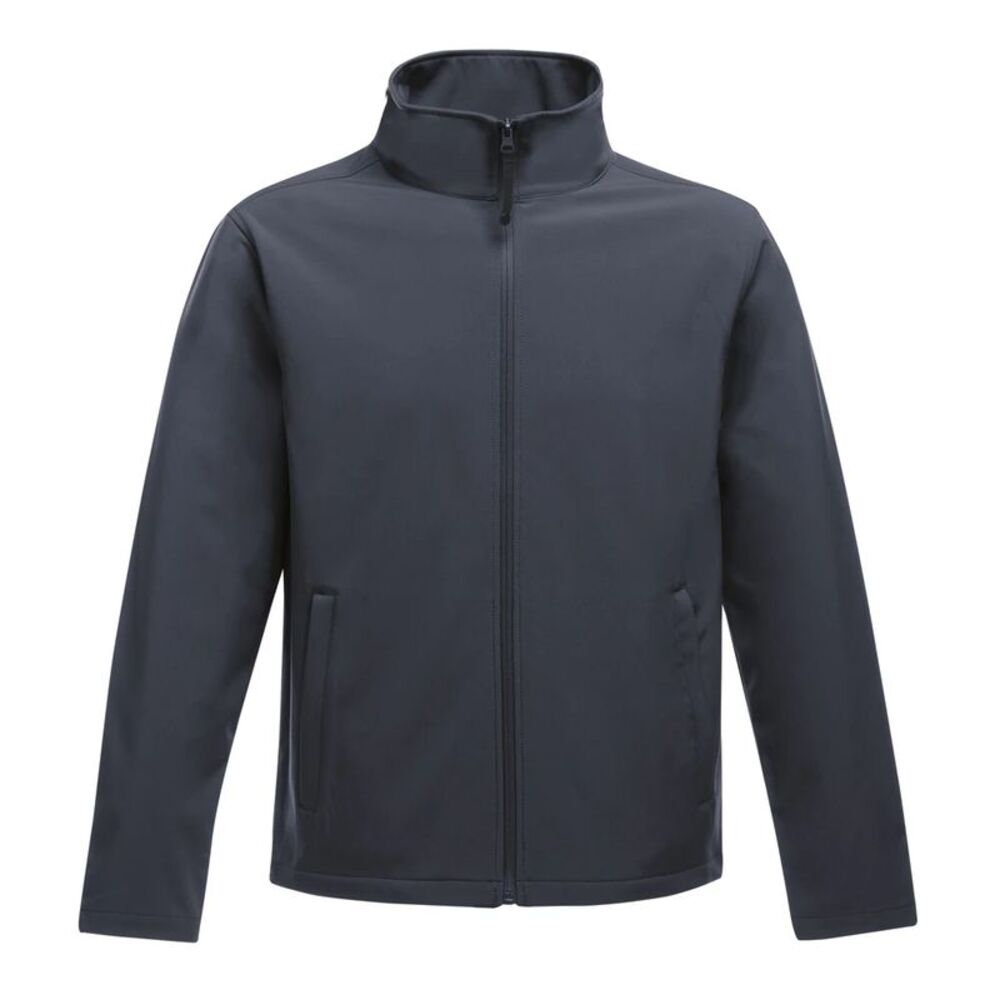 Regatta Standout Mens Ablaze Printable Soft Shell Jacket / Navy